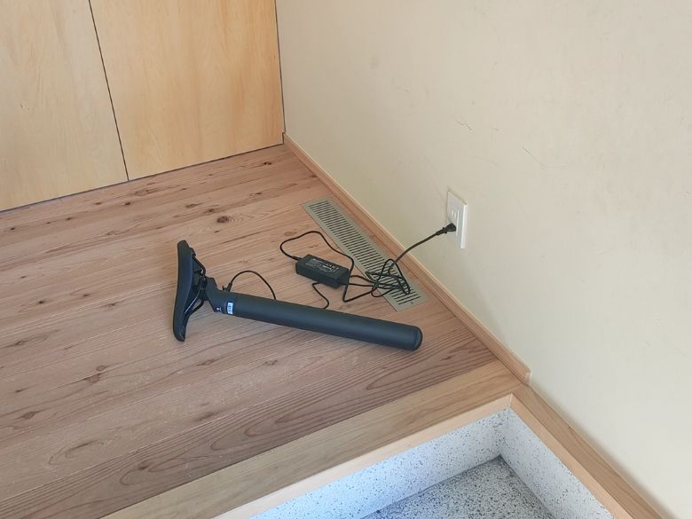 自宅で充電