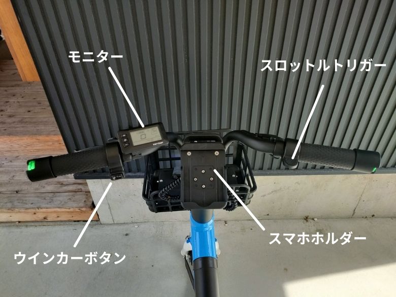 ハンドル周り