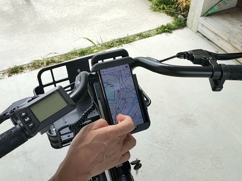 スマホ操作