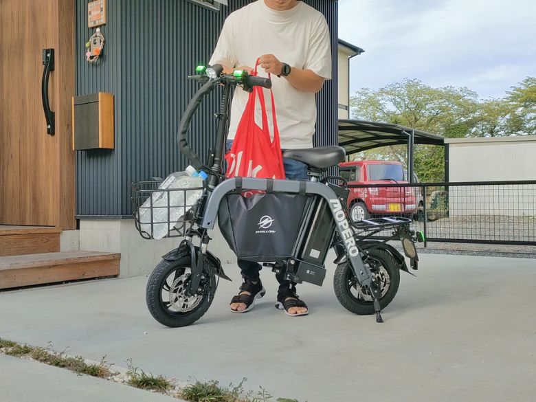 荷物が載せられる
