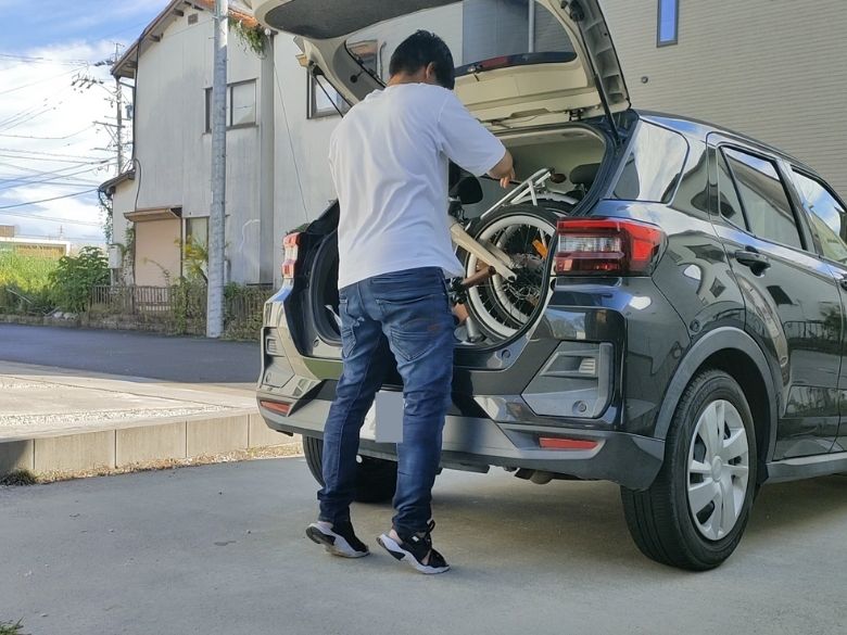 車に積む
