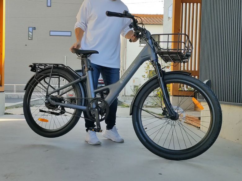 車体の重さが24kgで少し重い