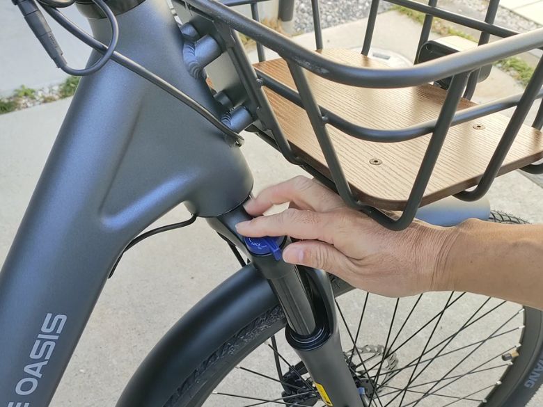 サスペンションの切替