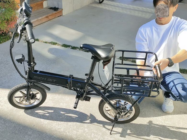 リアキャリとリアバスケット