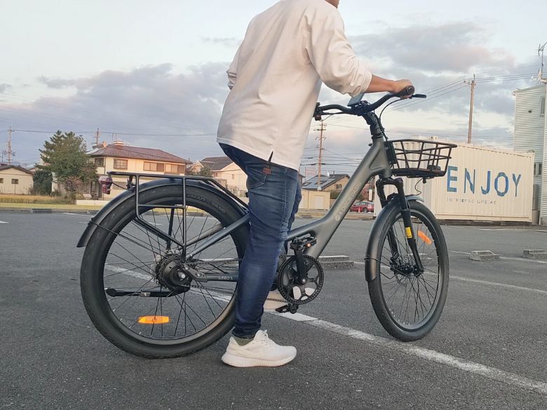 5km以上の長距離移動でも超快適