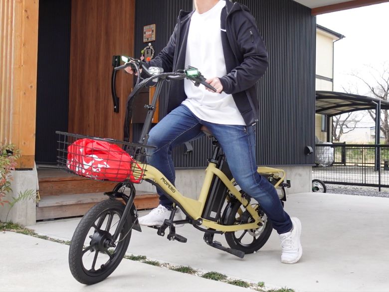 自転車と同じ感覚で乗れる