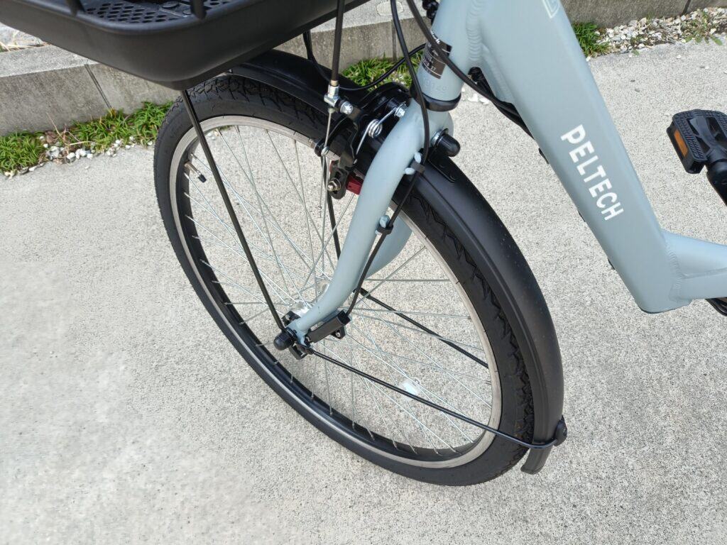 前タイヤ
泥除け