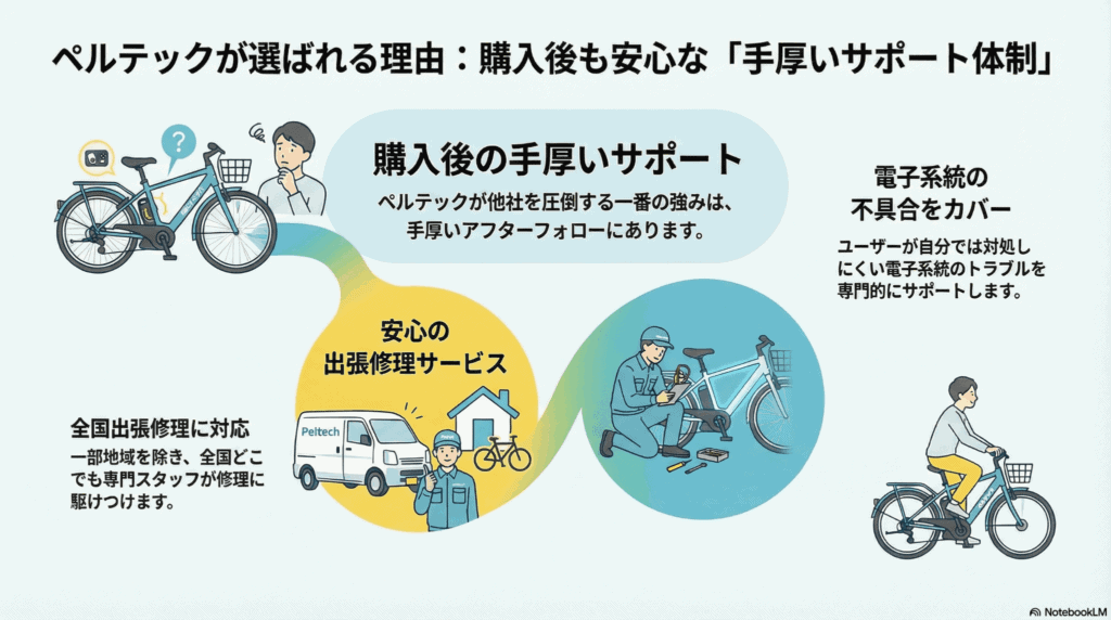 ペルテックのサポート