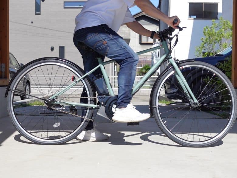 700×38Cの大径タイヤモデル。
