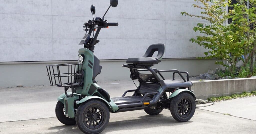 車体が重たい