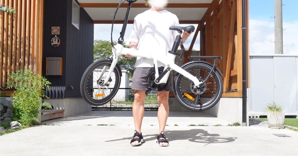 車体が軽い