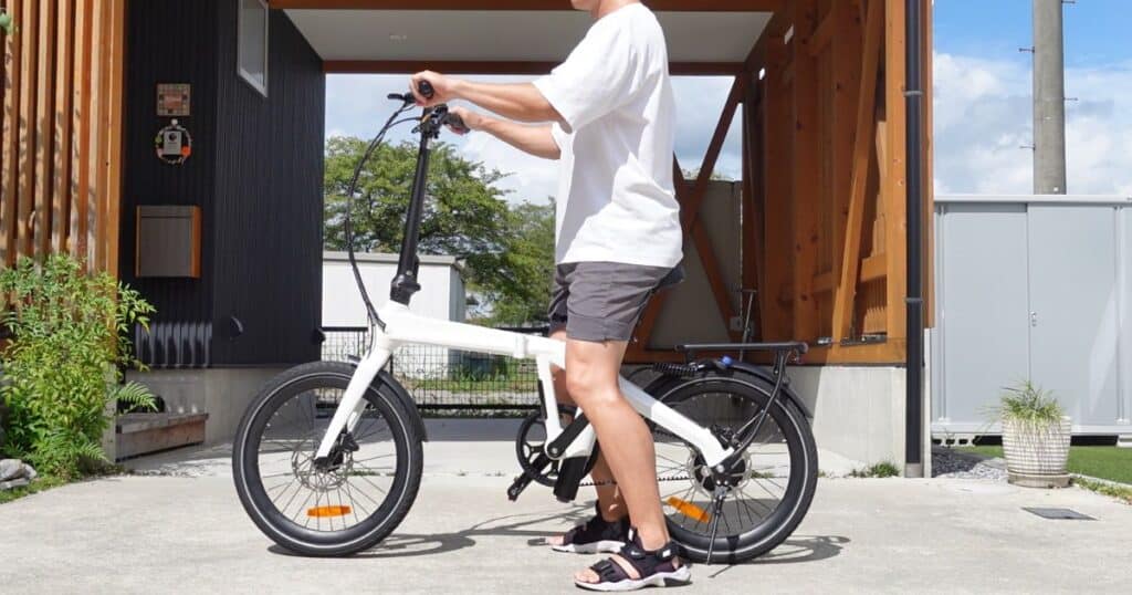 サドル高さ
76cm